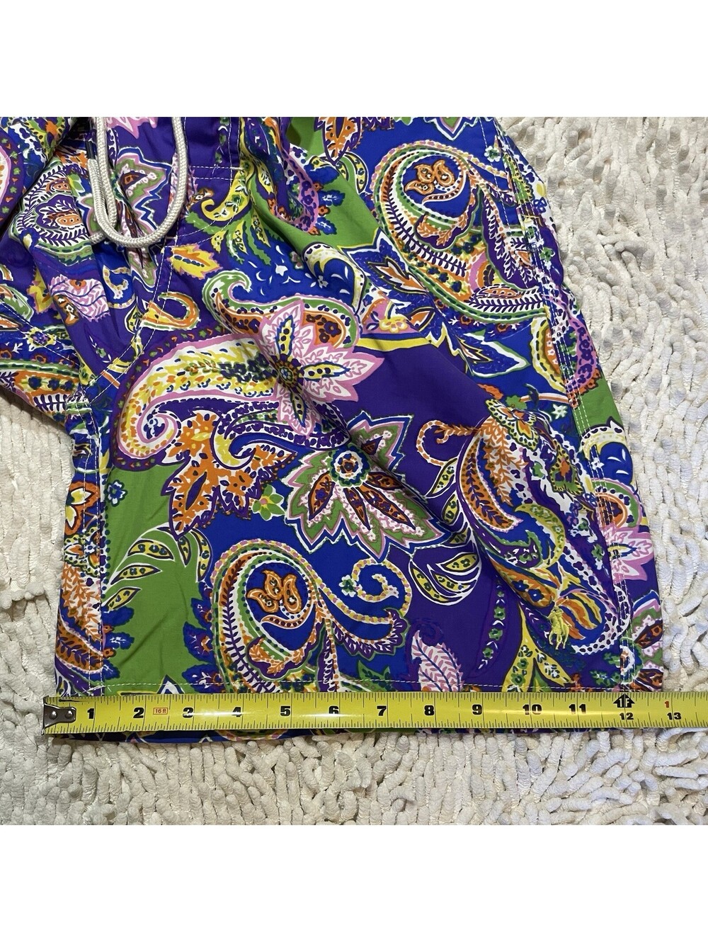 Polo Ralph Lauren Swim Trunks Mens Large Floral Board Shorts Hawaiian Tropical - Picture 6 of 6